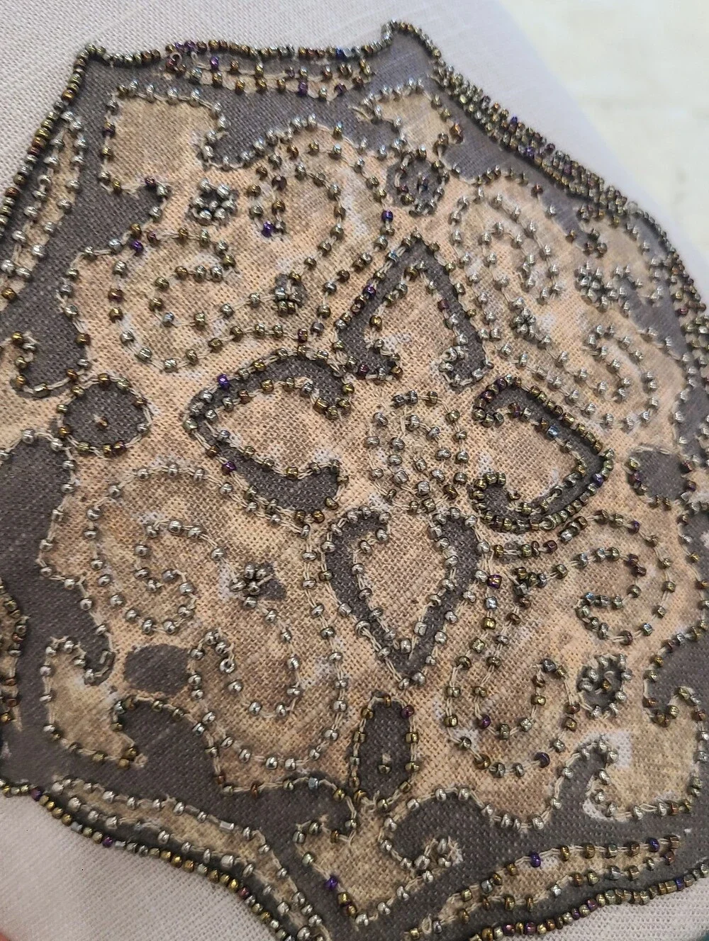 Bohemian Decorative Throw Pillow Set Taupe/Gray